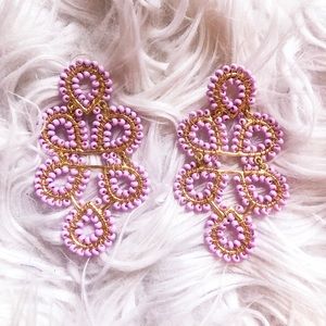 Lisi Lerch Ginger Earrings in Lavender